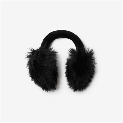 burberry earmuffs ebay|burberry shearling earmuff.